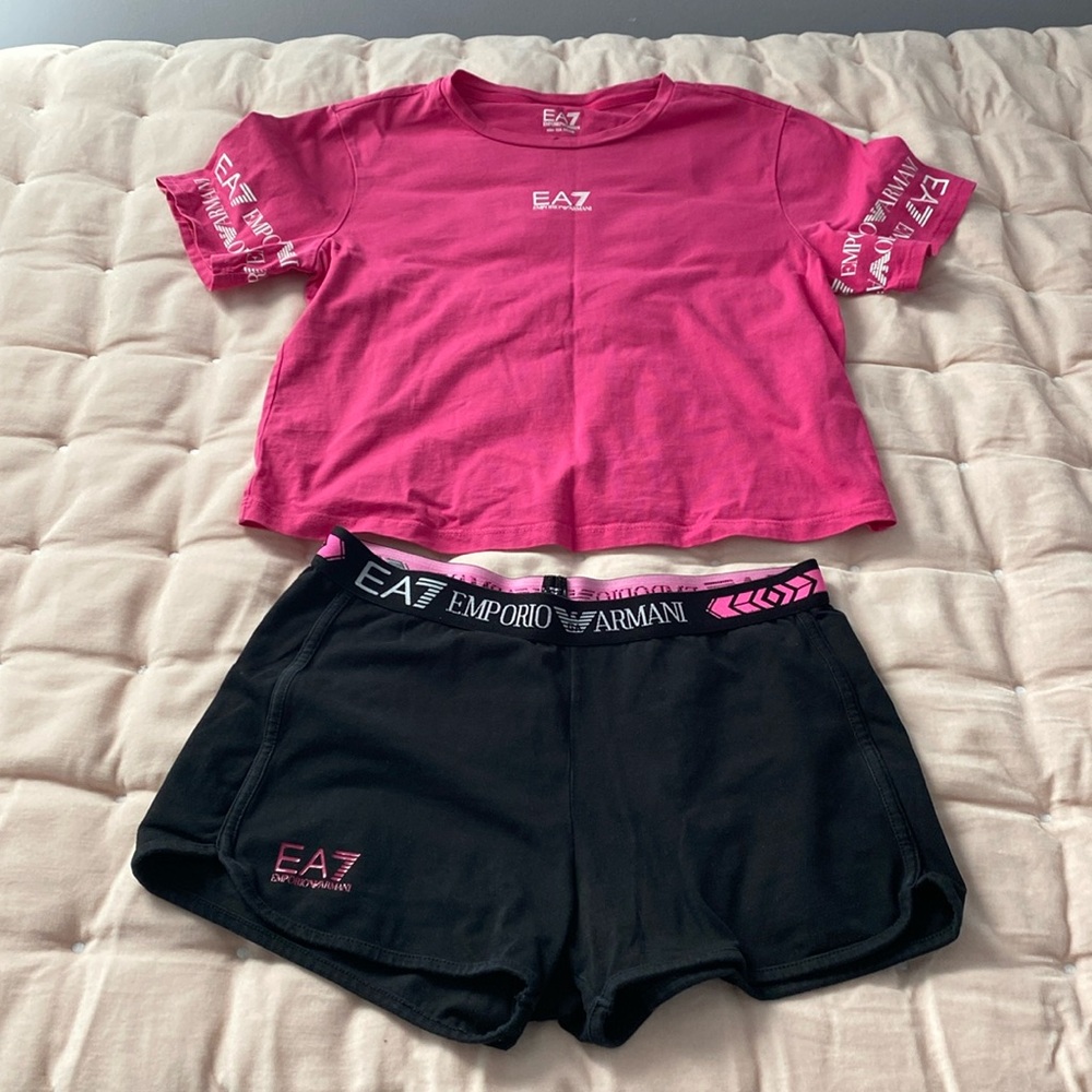 EA7 Emporio Armani girls set